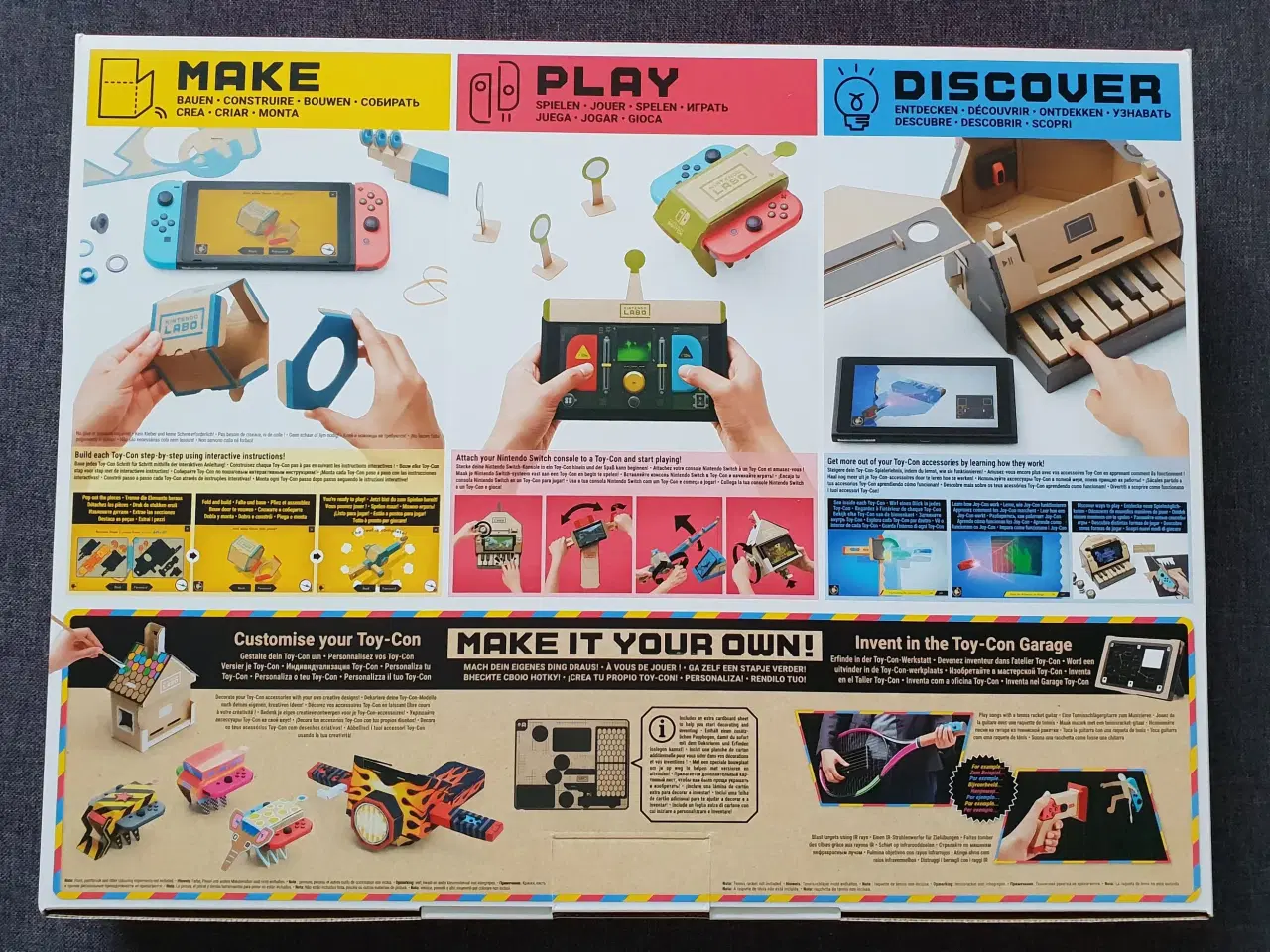 Billede 2 - Nintendo Labo Variety Kit Multi-Kit (Toy-Con 01)