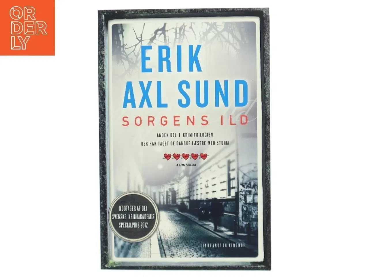 Billede 1 - Sorgens ild af Erik Axl Sund (Bog)