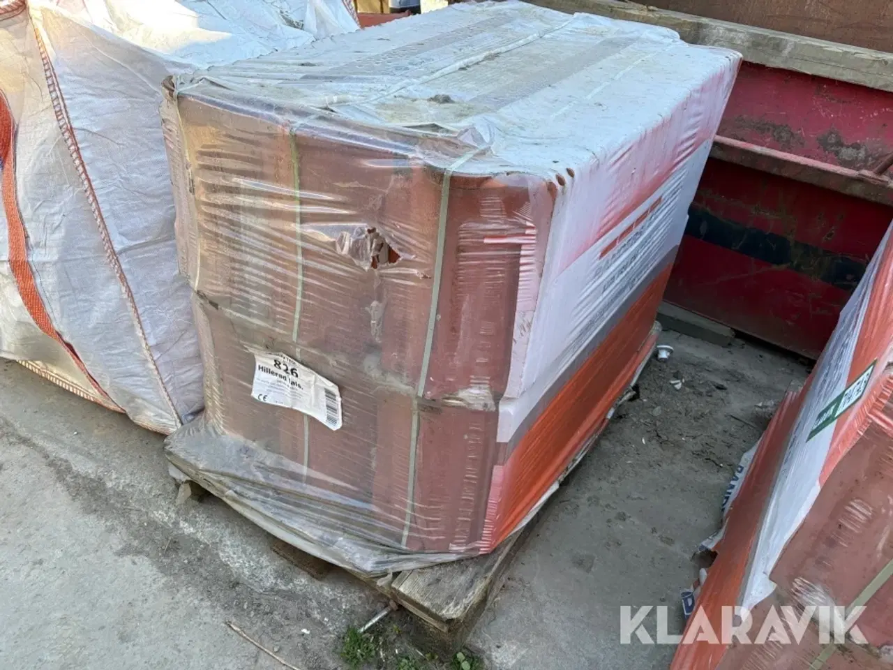 Billede 5 - Tagsten Randers Tegl Hillerød fals vingetegl 210 styk 2 paller