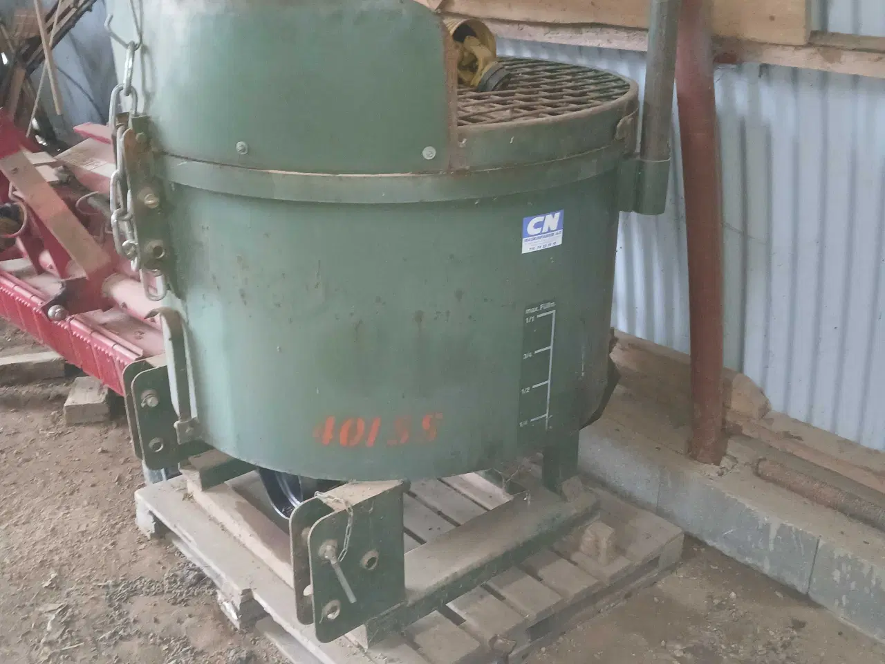 Billede 2 - Traktorblander, tvangsblander 