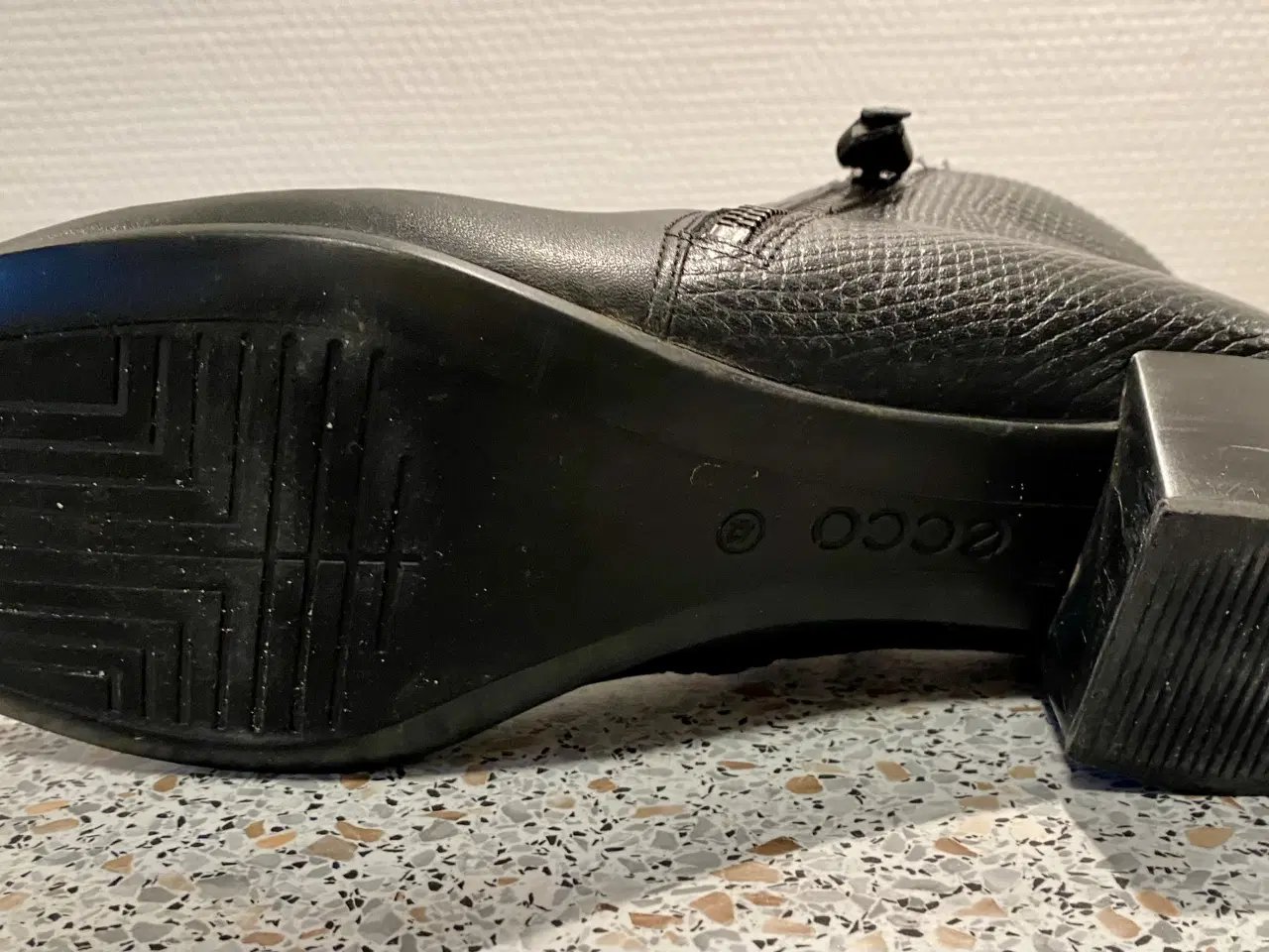 Billede 4 - Sort Ecco skind ankelstøvle