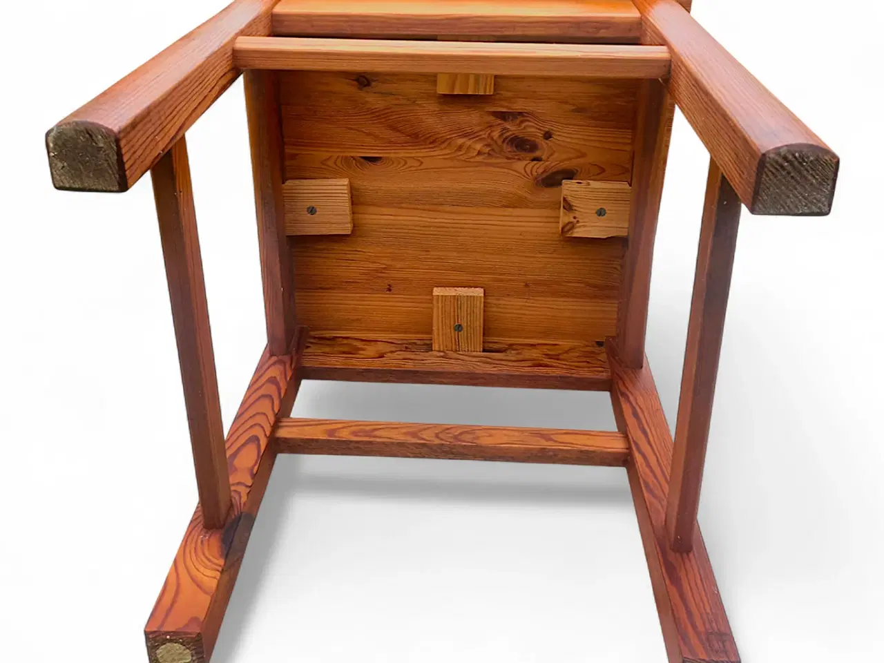 Billede 6 - Sæt med 4 vintage fyrretræsstole – 1970’erne