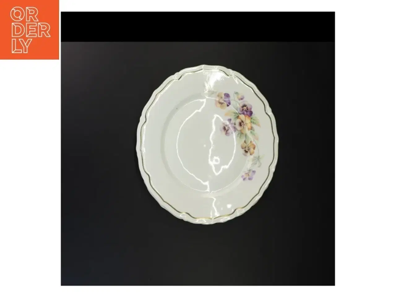 Billede 6 - Dekorative porcelænstallerkener fra Bavaria (str. Diameter 25 og en halv cm)