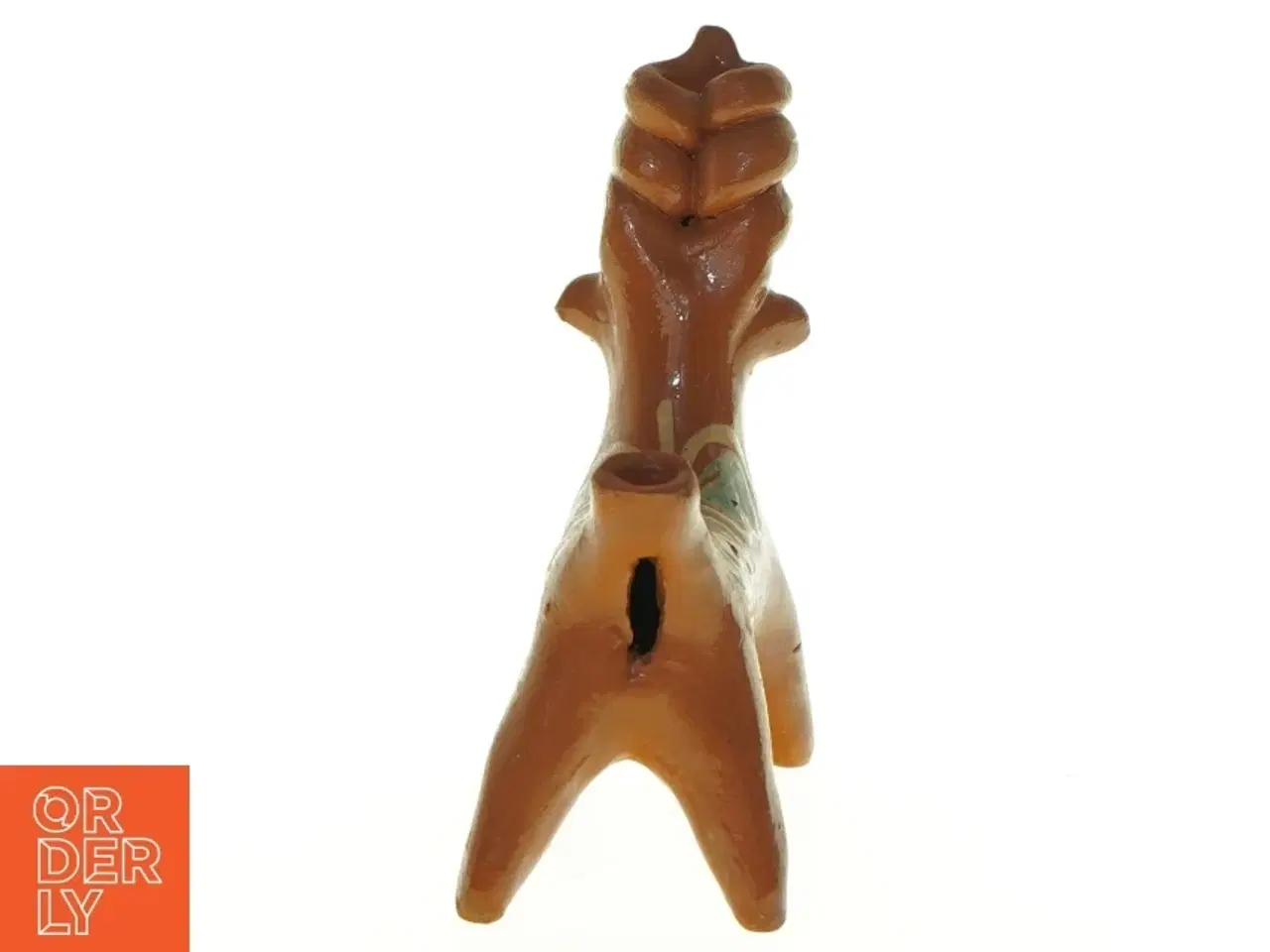 Billede 6 - Piv-i-røv Keramik figur Kudu Antilope Hjort (str. 10,5 x 13 cm)