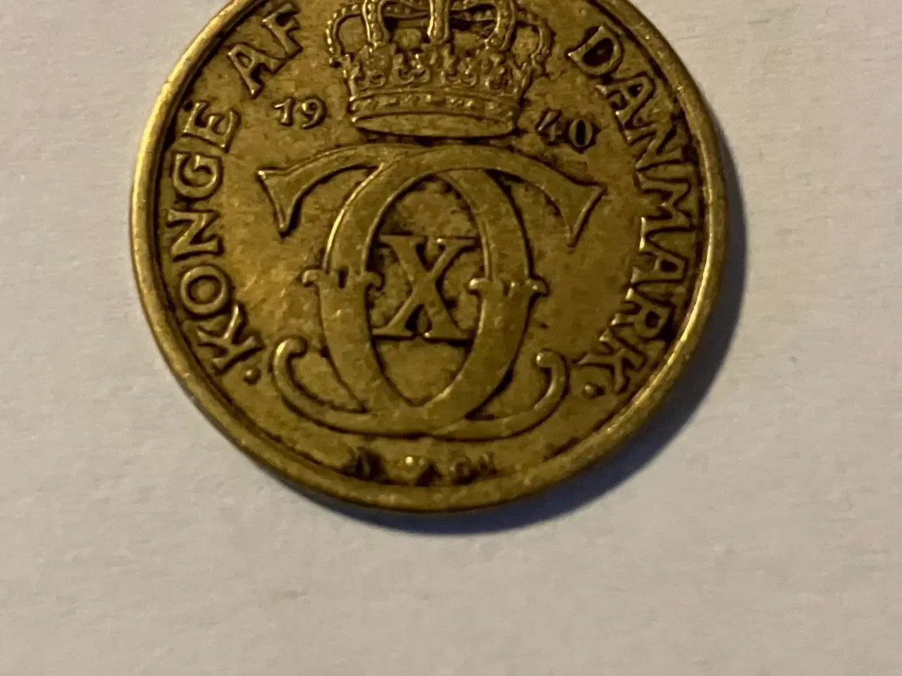 Billede 1 - 1/2 Krone 1940 - Dårlig stand