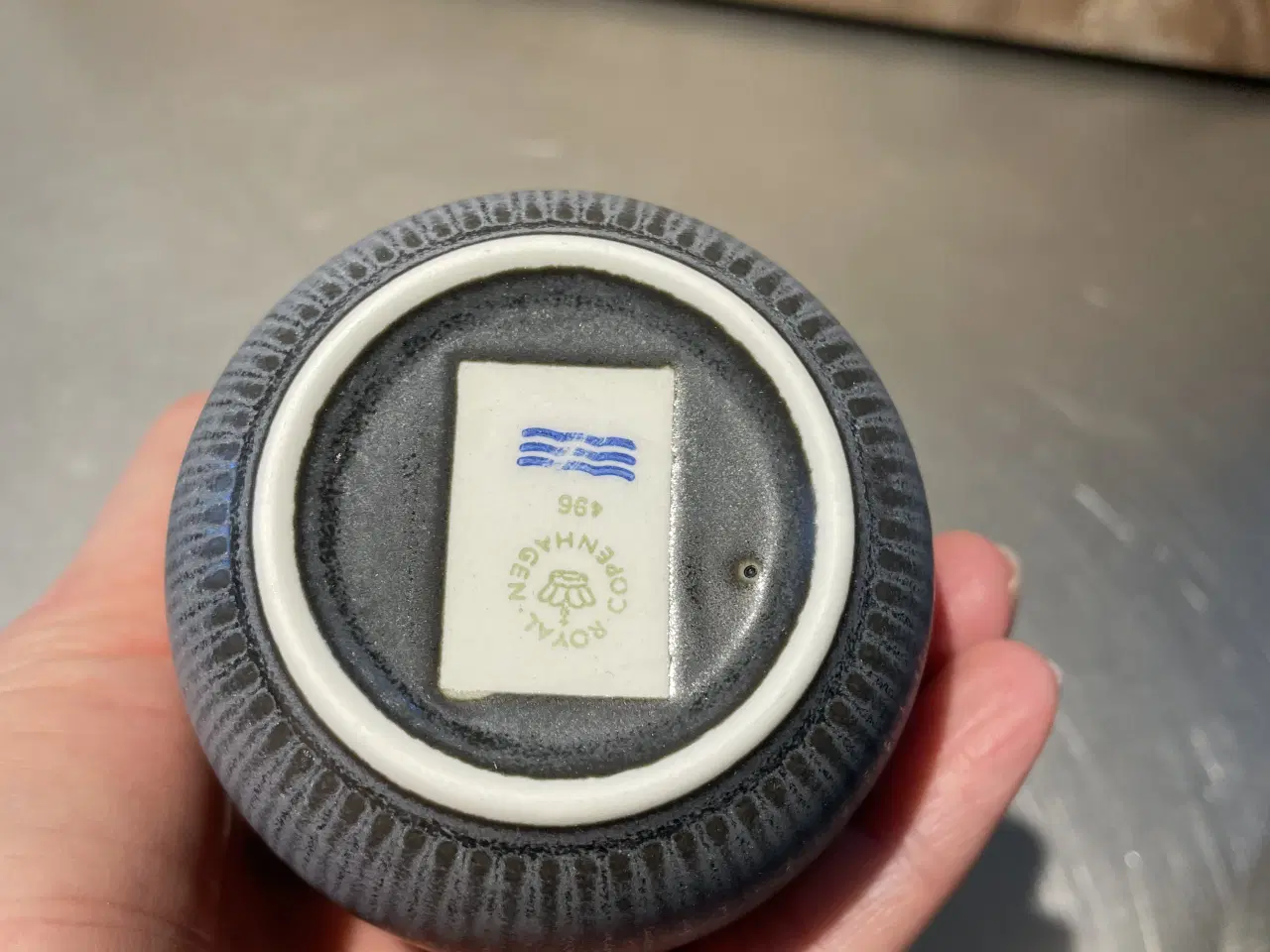 Billede 3 - Sort Riflet Royal Copenhagen termokopper 3 stk