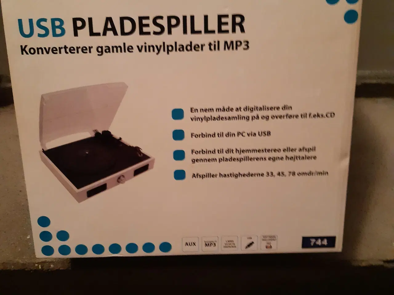 Billede 3 - USB-pladespiller