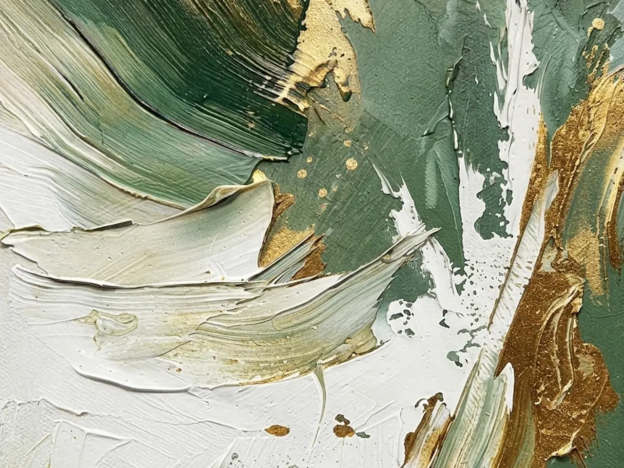 Billede 2 - Stort maleri 95 x 150 cm (Gratis levering)