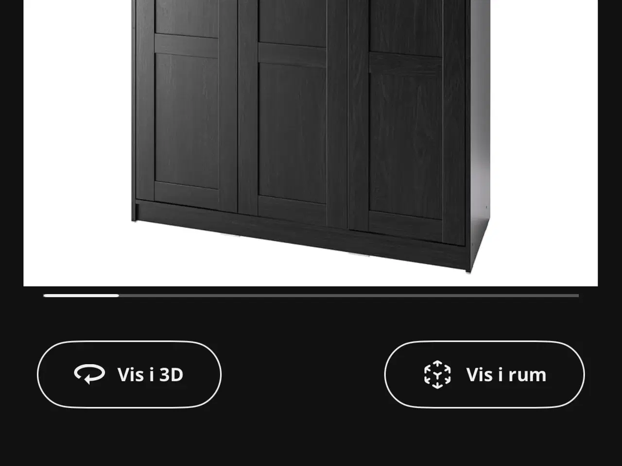 Billede 4 - Rakkestad garderobeskab fra IKEA i flot stand 