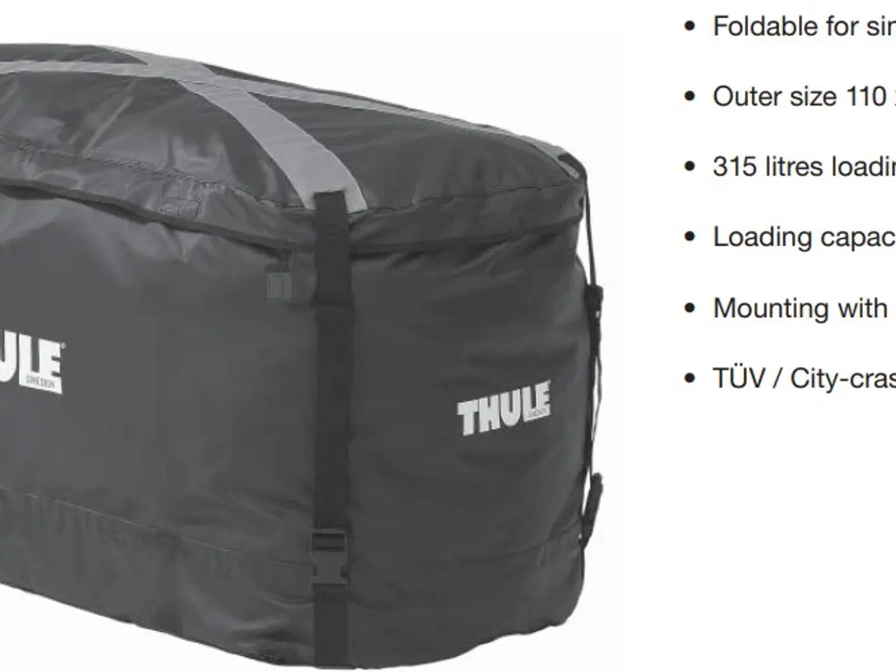 Billede 4 - THULE EASY BASE med bag