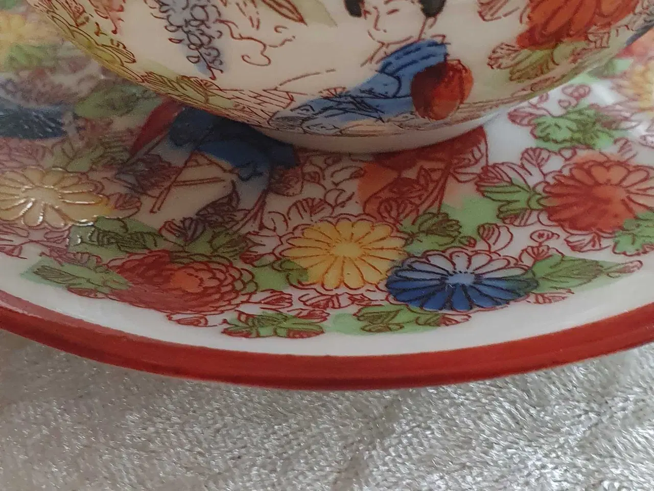 Billede 2 - China kop og tallerken 