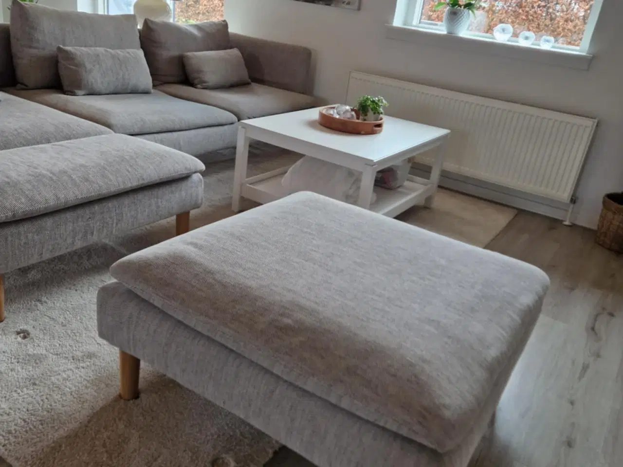 Billede 5 - Søderham sofa m/chaiselong og taburet