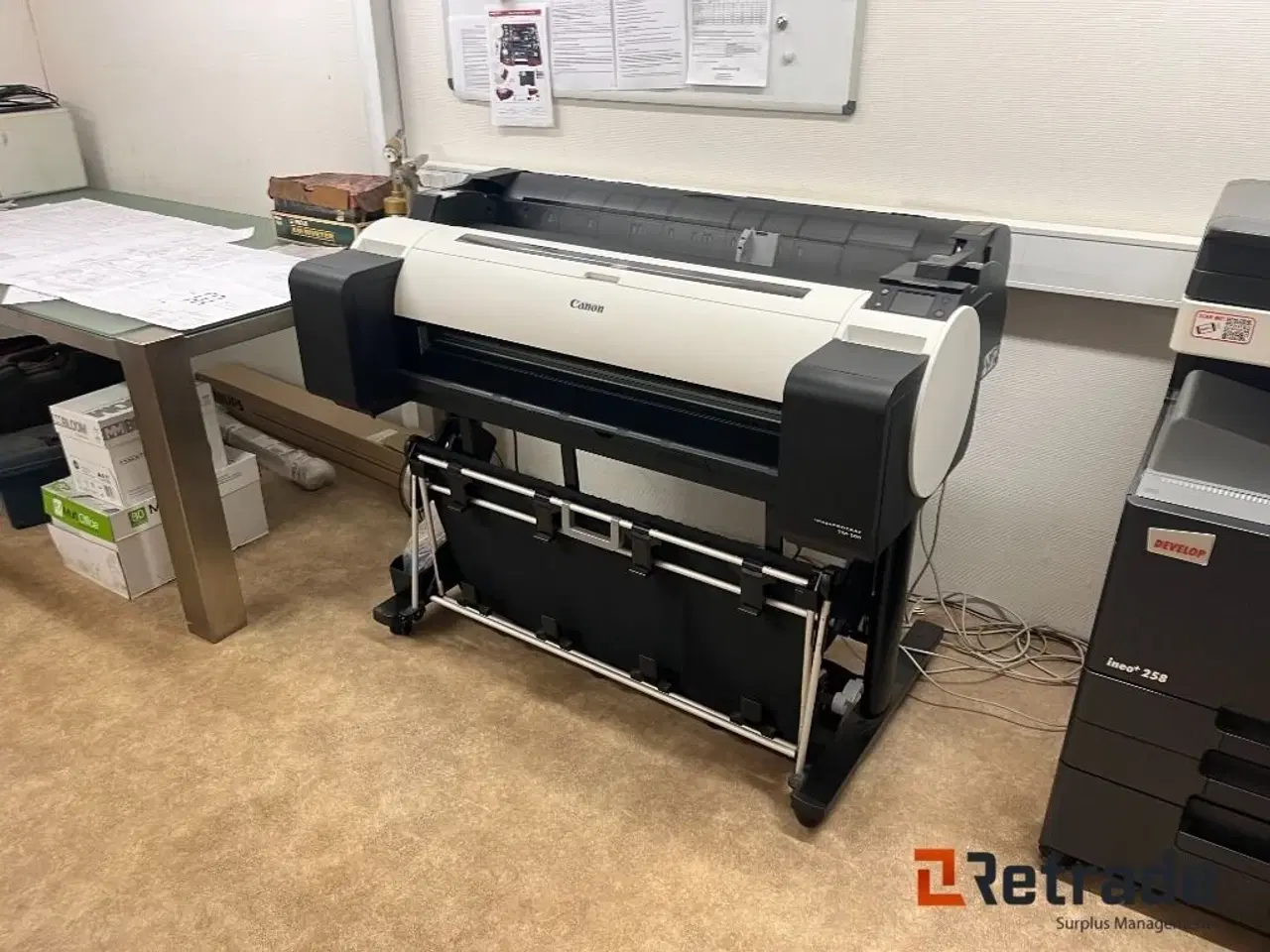 Billede 1 - - - - Forskelligt udstyr Cannon K10488 imageprograf TM 300 Storformatprinter