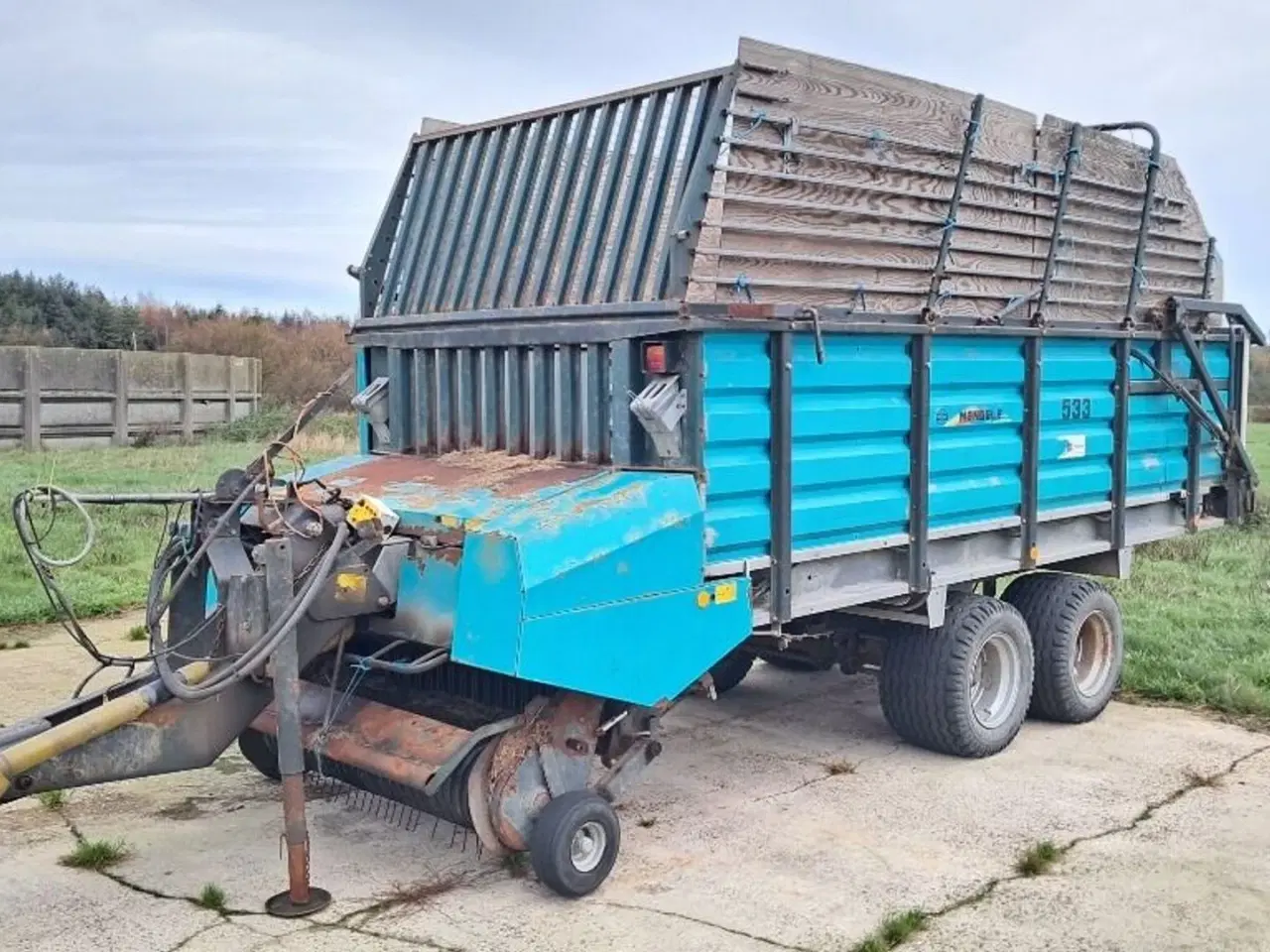 Billede 1 - Mengele 533 Opsamlervogn