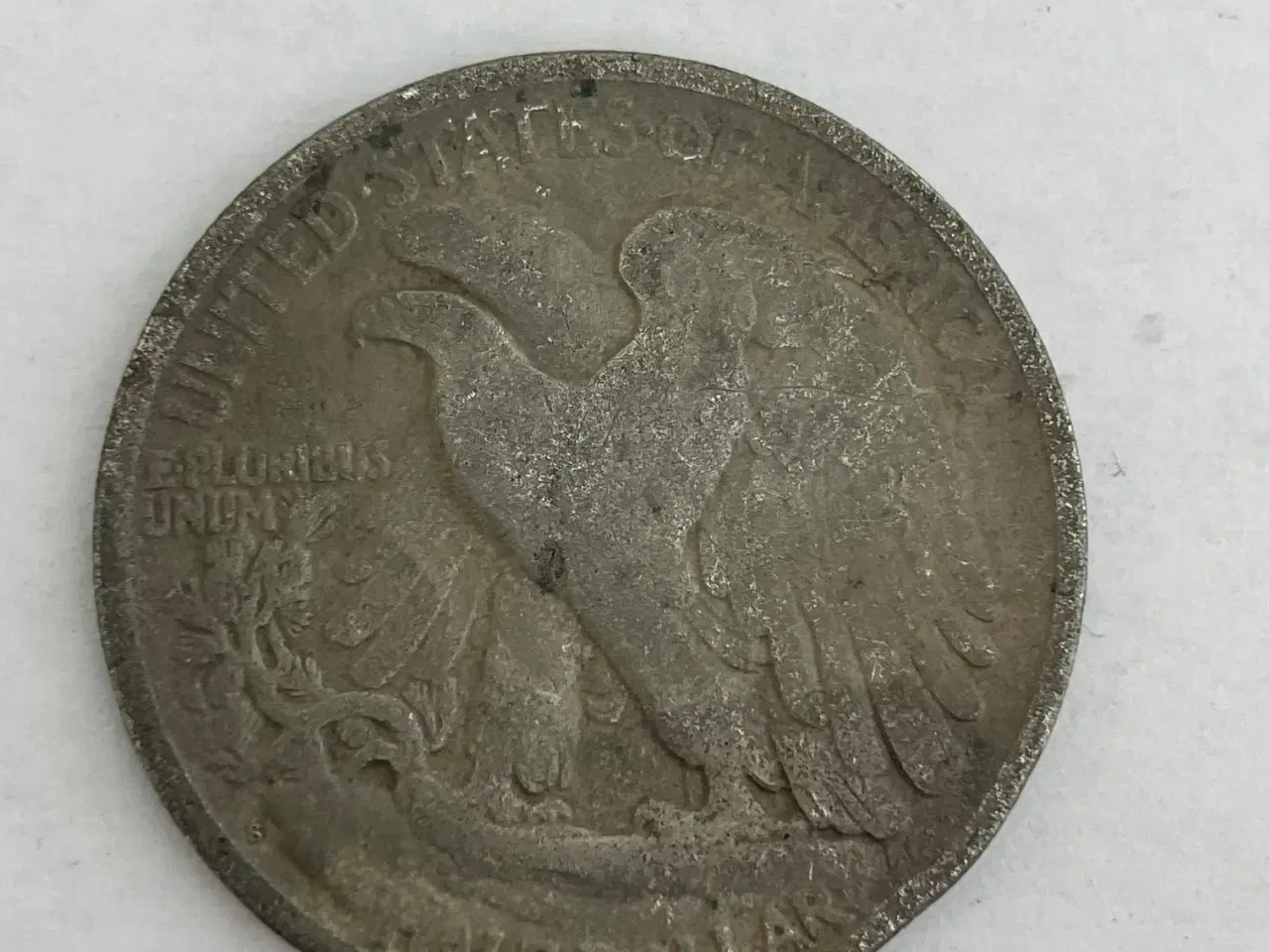 Billede 2 - Half Dollar 1928 USA - Dårlig stand