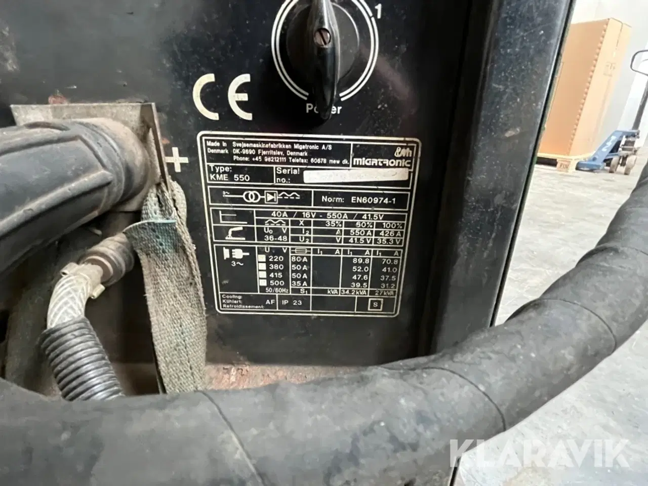 Billede 5 - Svejsemaskine MIGATRONIC KME 550