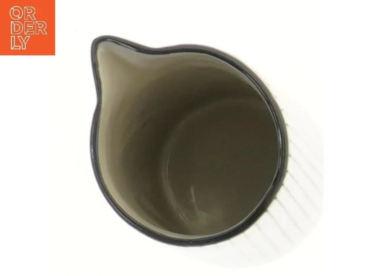 Billede 2 - Stor keramikande med striber fra Ib Laursen (str. 12 cm)