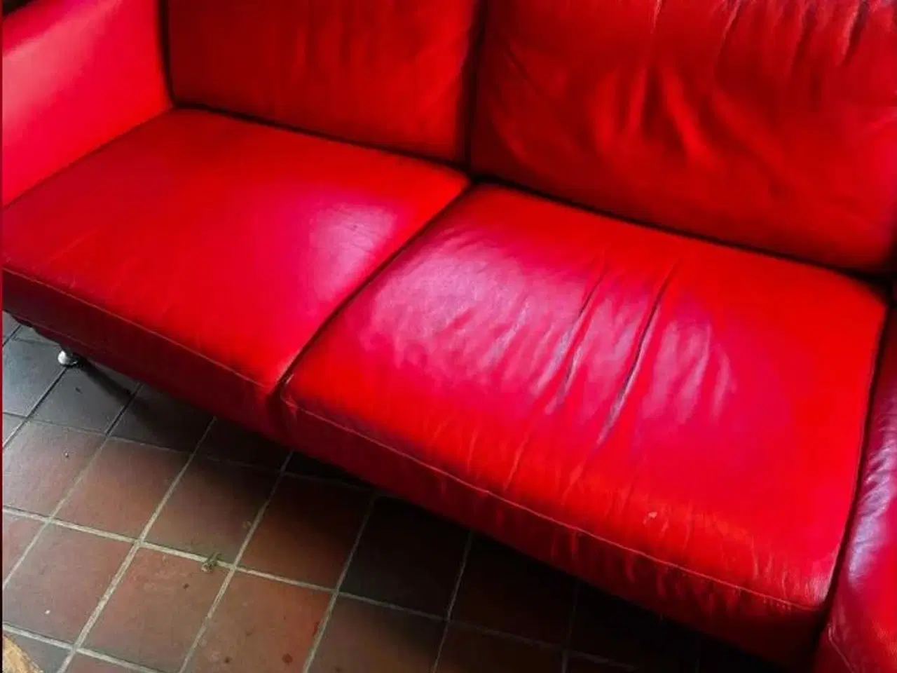 Billede 9 - Læder sofa