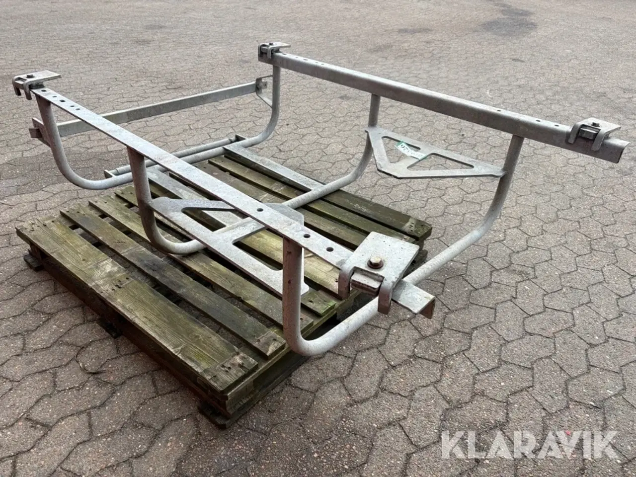 Billede 4 - Reservehjulophæng til under trailer - galvaniseret