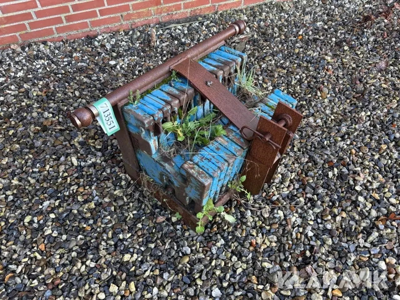 Billede 2 - Vægtklodser 14 styk á 40 kg Ford