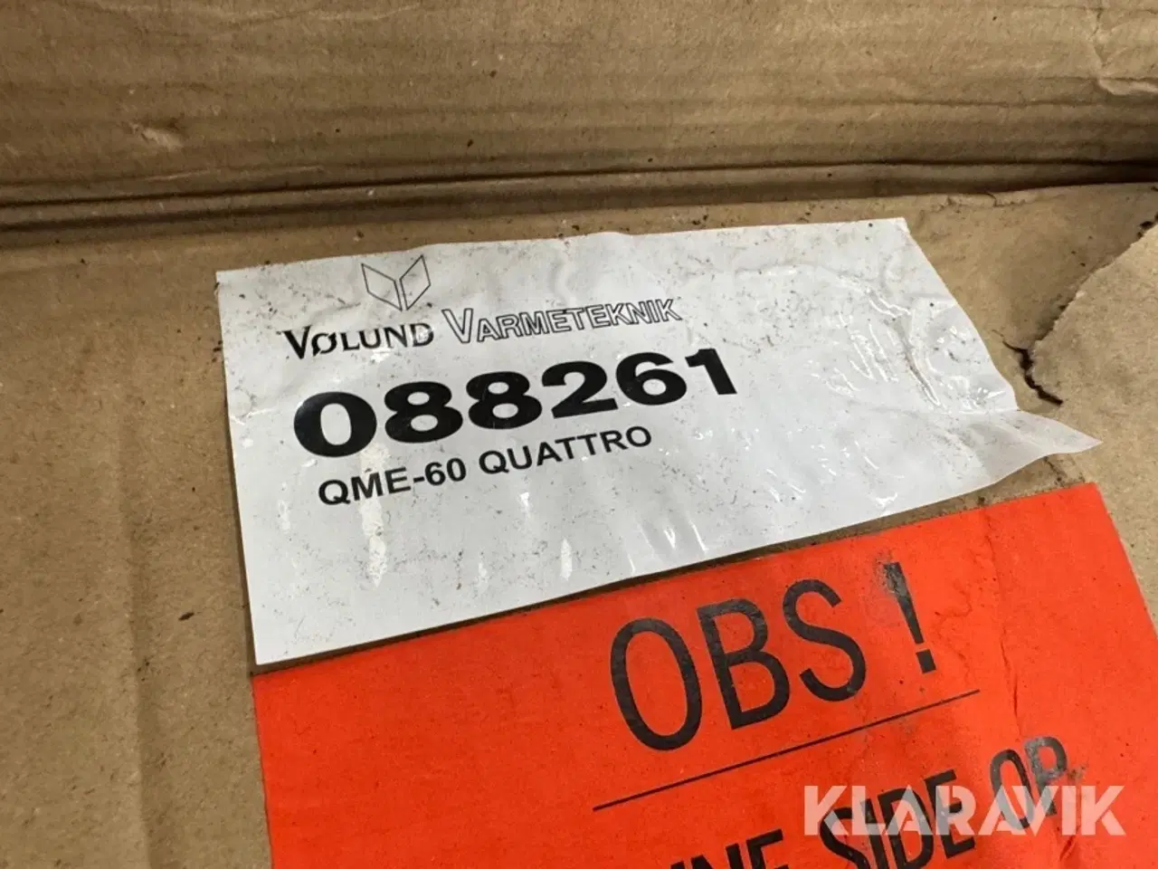 Billede 7 - EL Varmevandsbeholder Vølund Varmeteknik QME 60