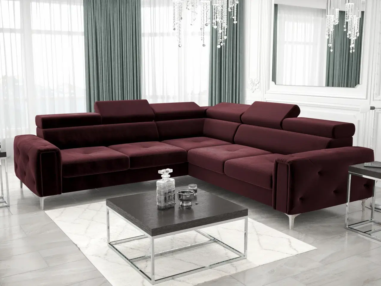 Billede 8 - ORIONIS I HJØRNESOFA MED SOVEFUNKTION 255×255 CM