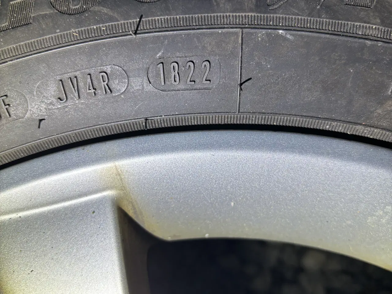 Billede 4 - Alu fælge med vinterdæk