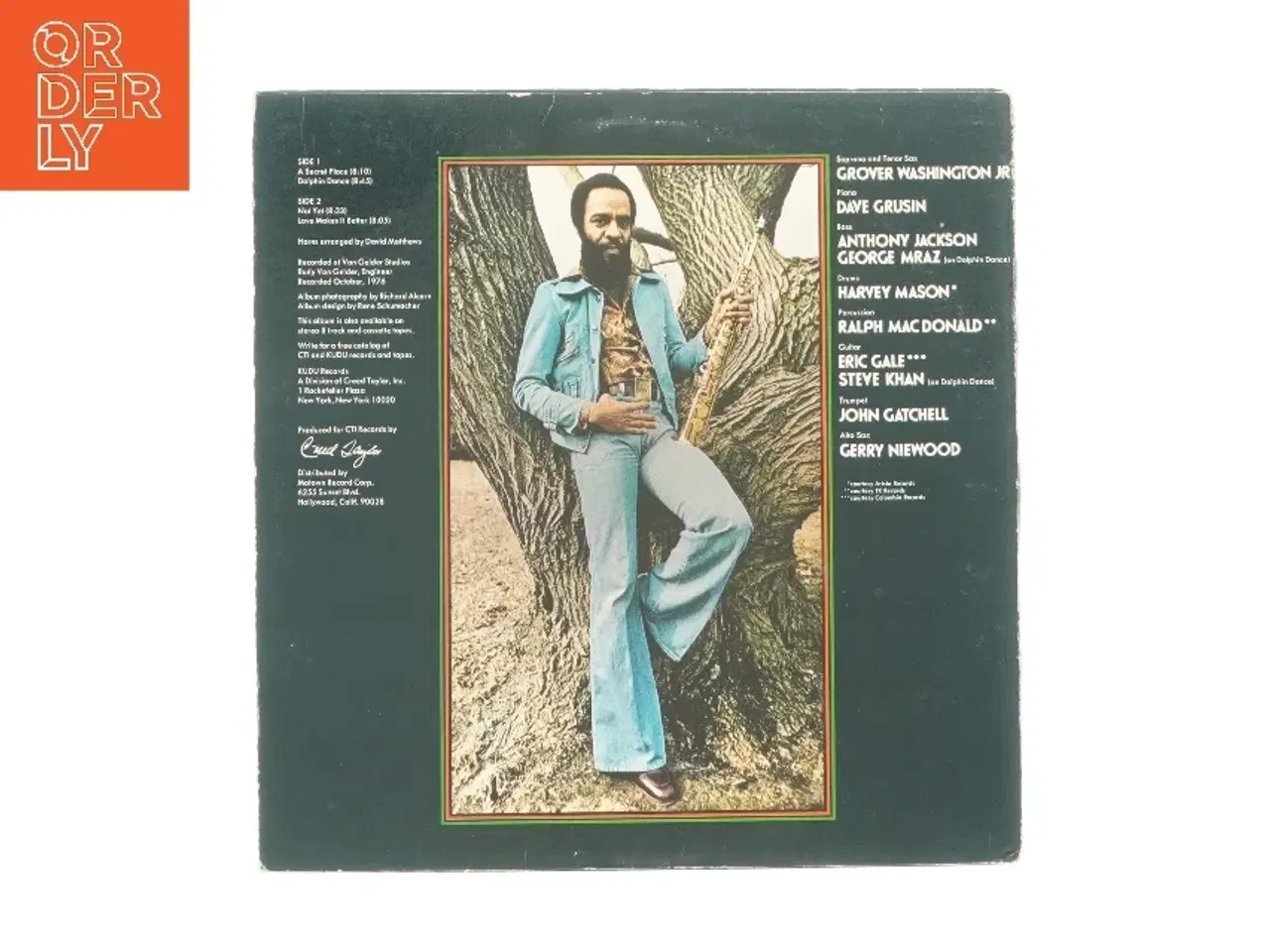 Billede 3 - A secret place af Grover Washington Jr. fra LP