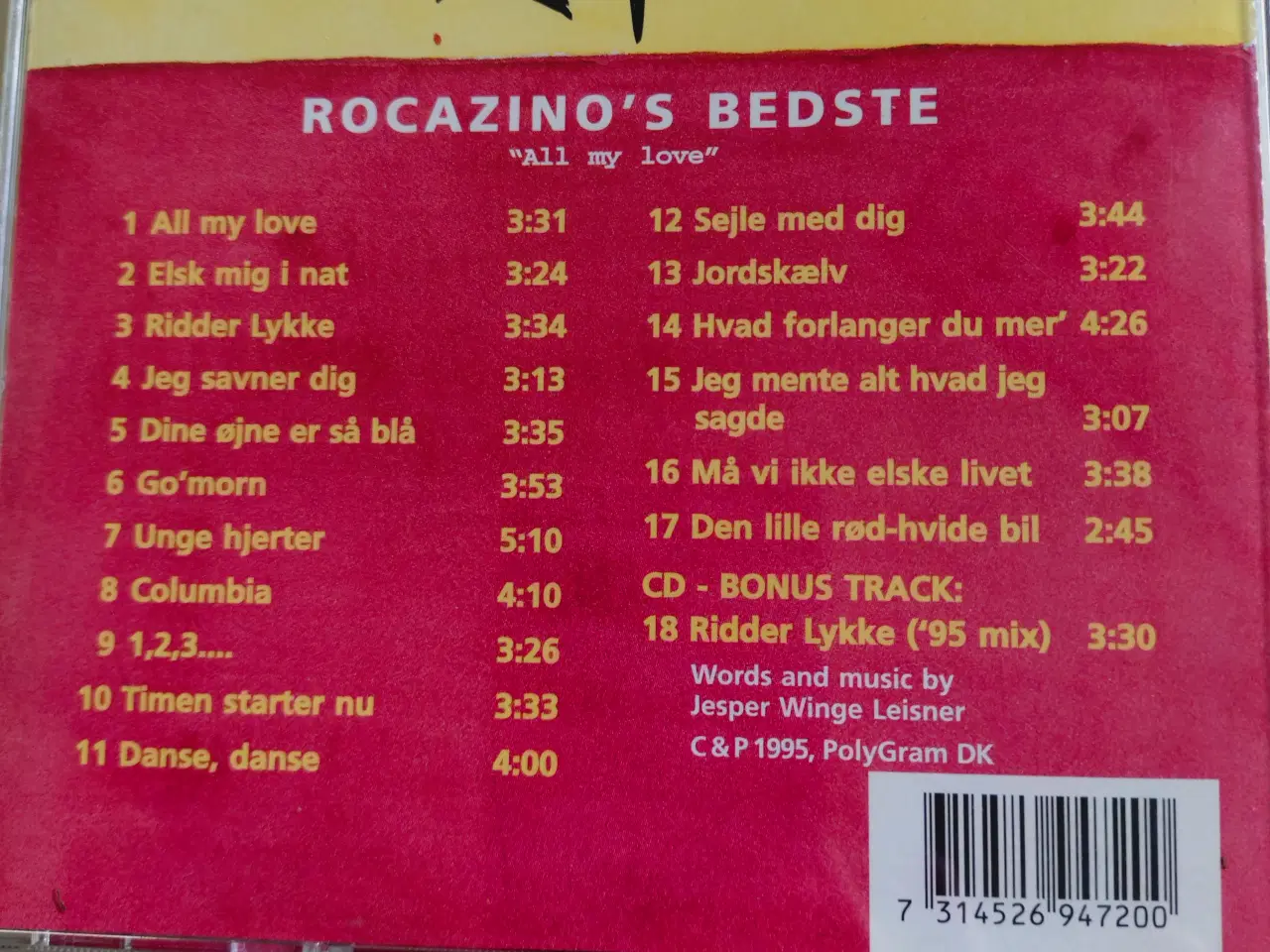 Billede 2 - Cd Rocazino's bedste