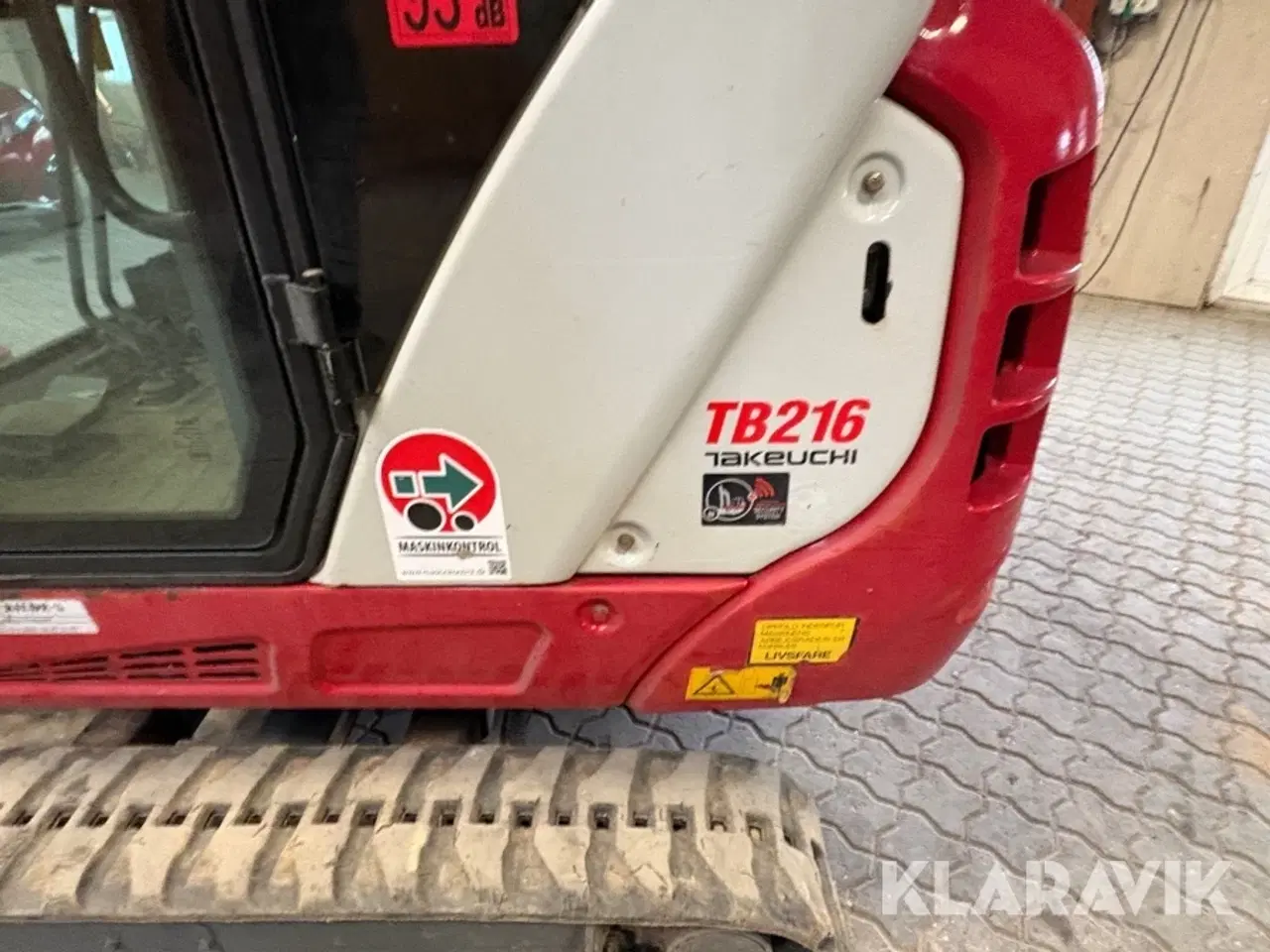 Billede 12 - Gravemaskine Takeuchi TB216