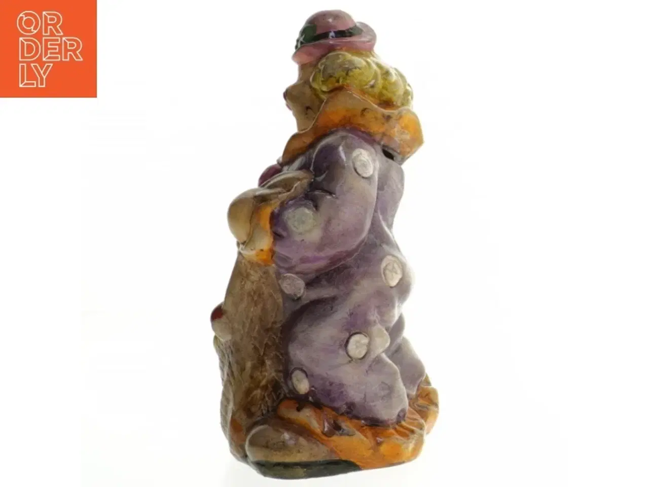 Billede 2 - Keramisk klovnfigur (str. 18 cm)