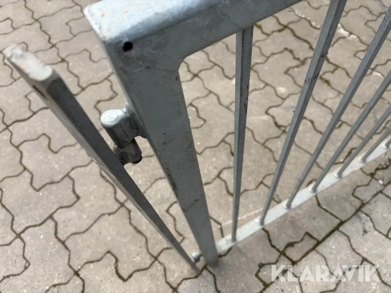 Billede 6 - Gelænder med låge varmegalvaniseret