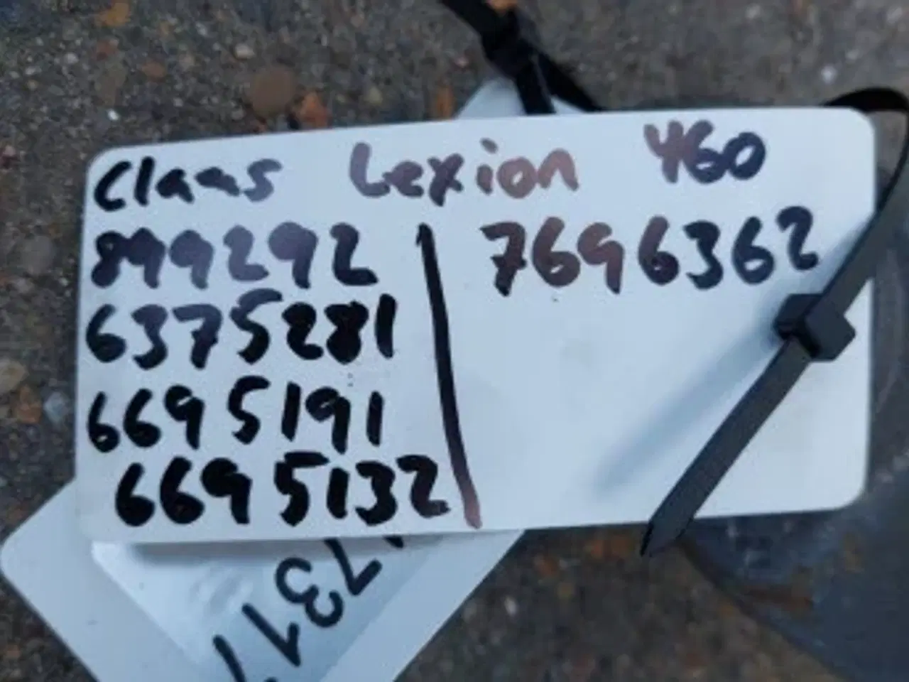 Billede 2 - Claas Lexion 460 Bagaksel 7696003