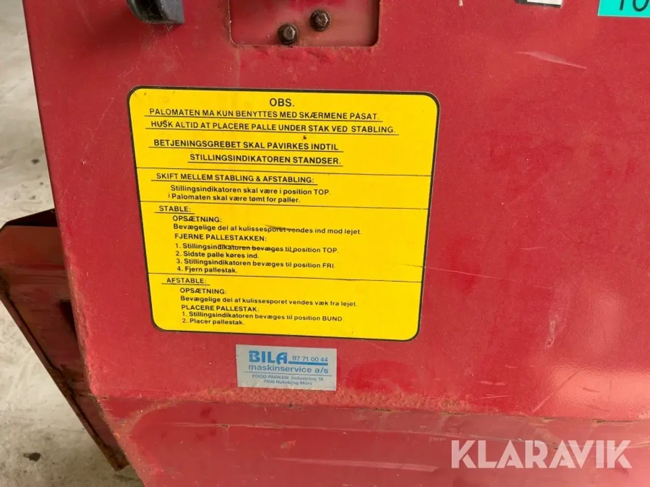 Billede 12 - Pallemaskine Palomat Europaller