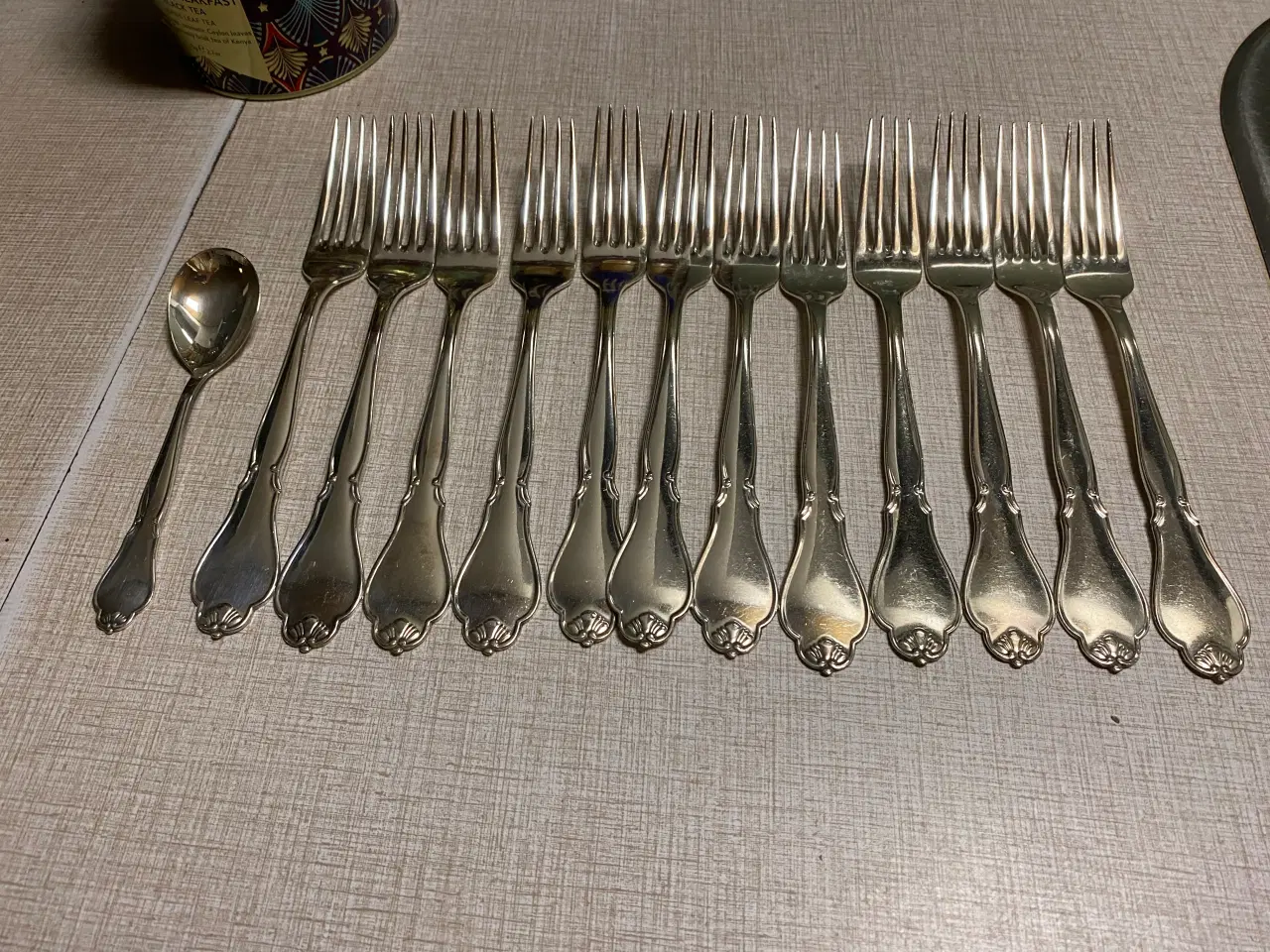 Billede 1 - Ambrosius gafler og en kompotske