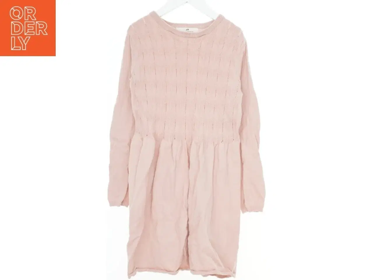 Billede 1 - Strikkjole med langt ærme fra H&M (str. 140)