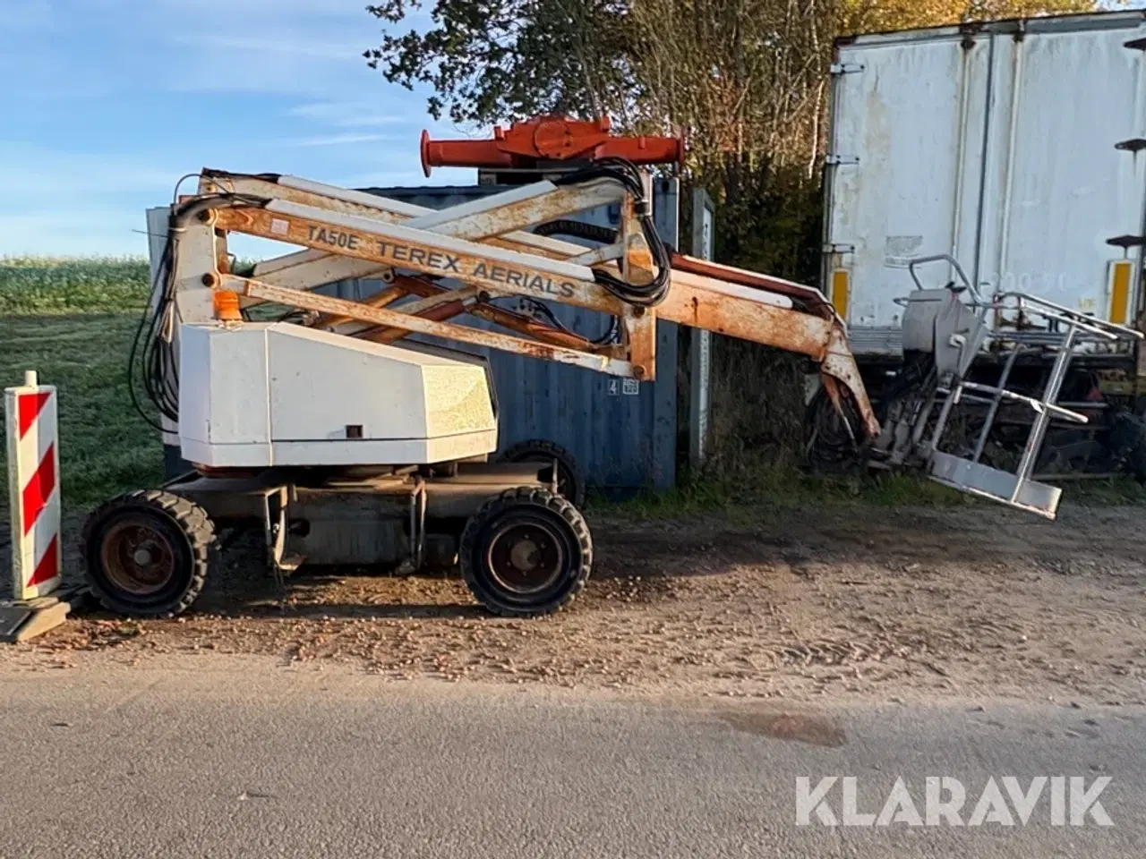 Billede 4 - Bomlift Terex Aerials TA50E uden batterier