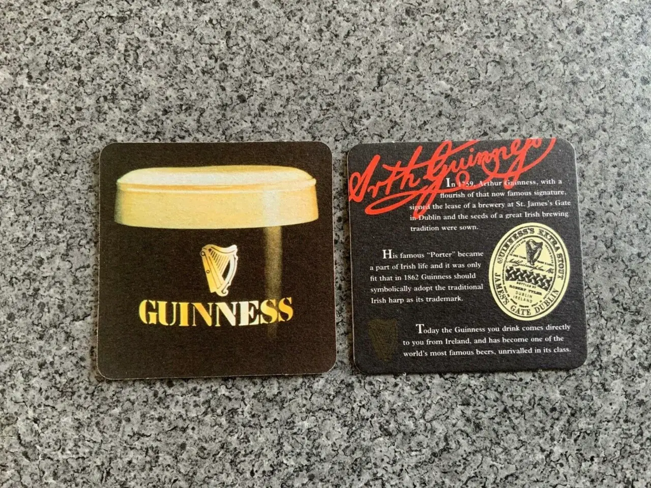 Billede 1 - Ølbrikker Guinness 