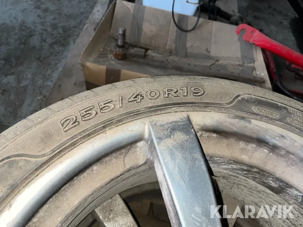 Billede 7 - Hjul Sava 255/40R19 med alufælge 4 styk