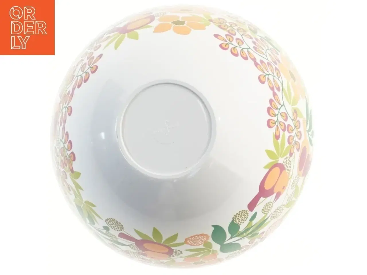 Billede 3 - Skål med blomstermotiv fra Sagaform (str. 25x13 cm)