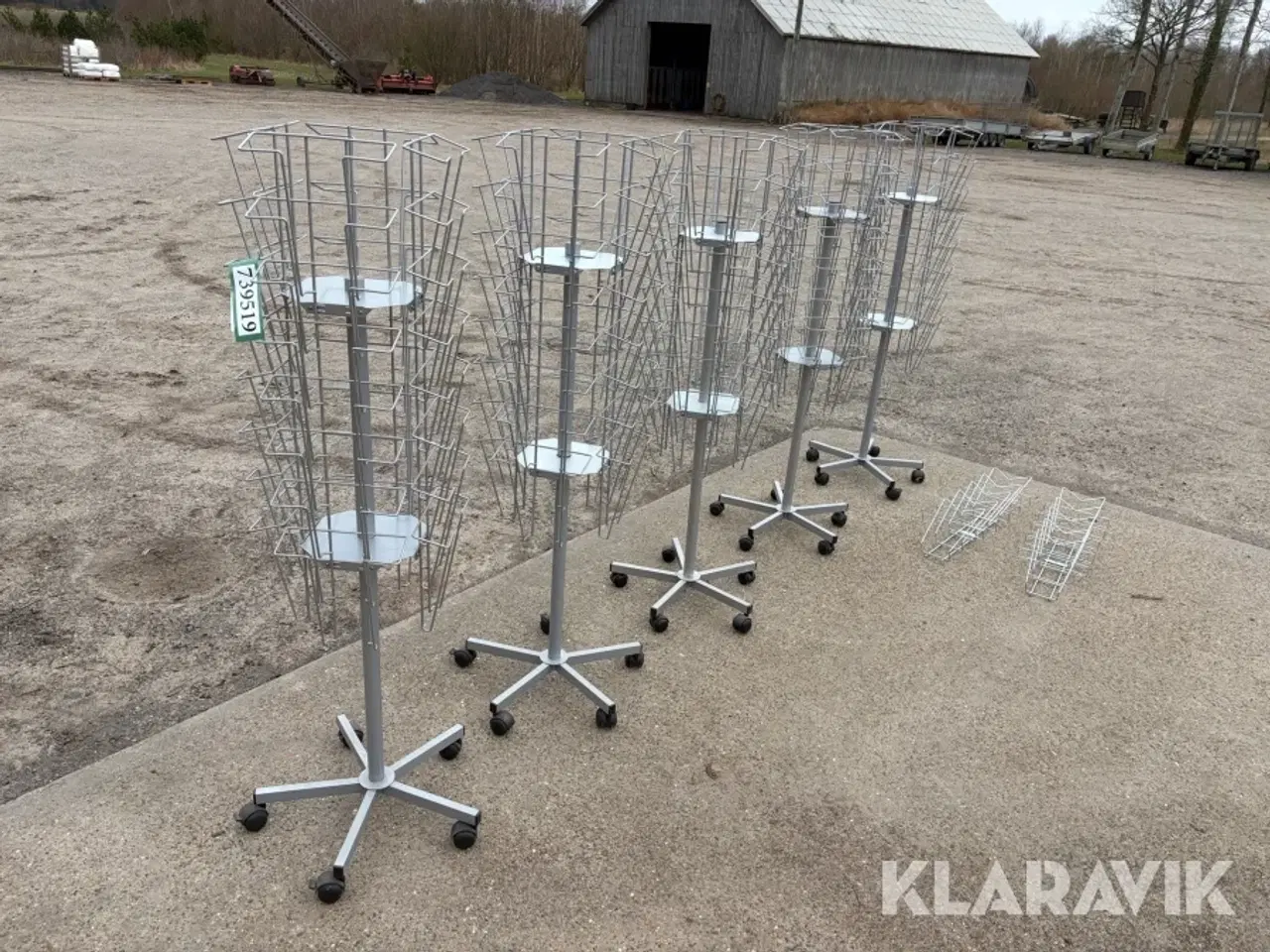 Billede 1 - Folderholdere 5 styk