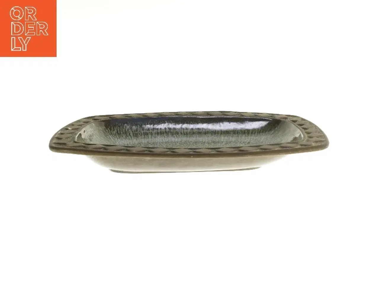 Billede 2 - Rektangulært keramisk fad (str. 35x25 cm)