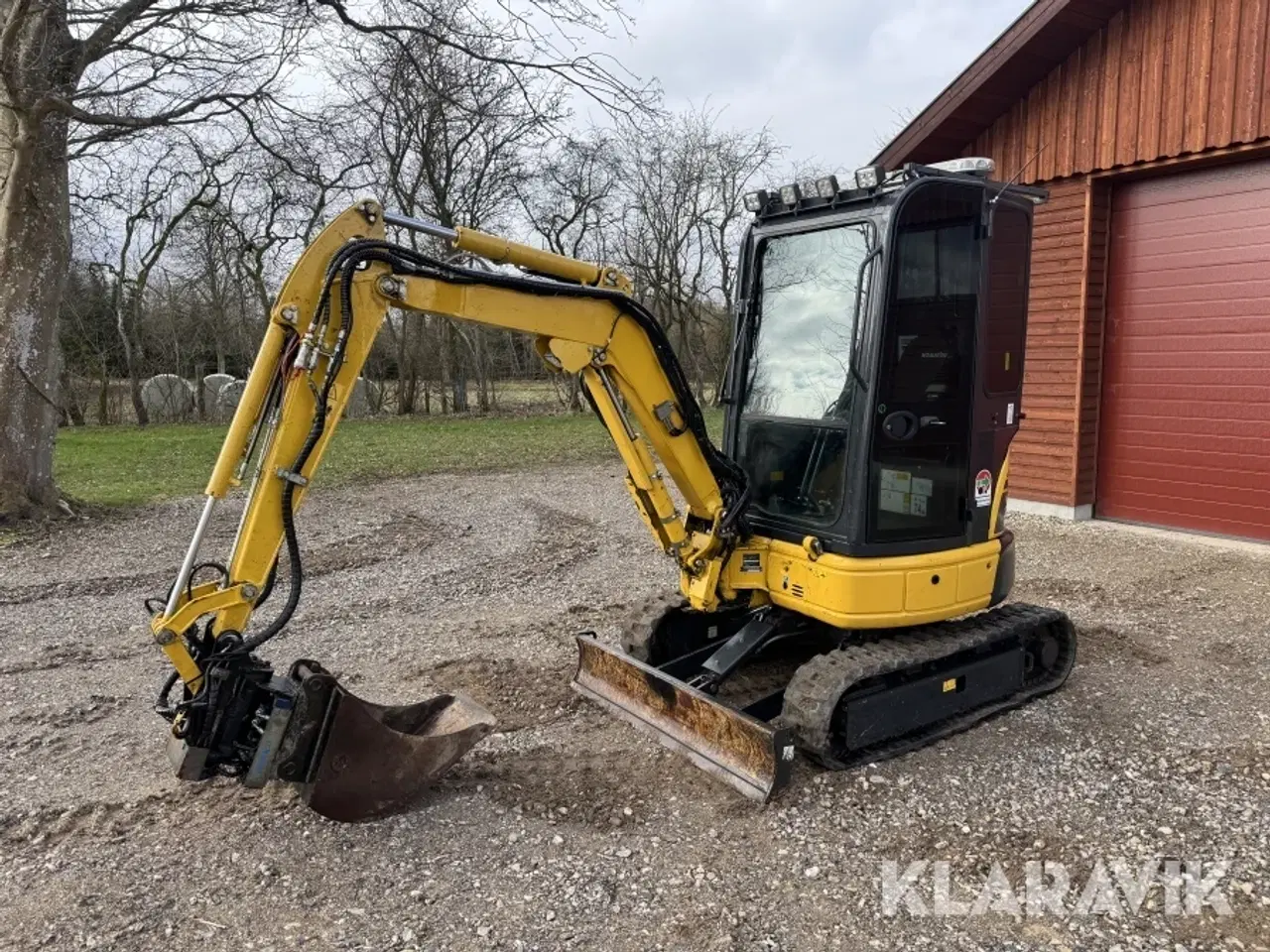 Billede 1 - Minigraver Komatzu PC22MR-3