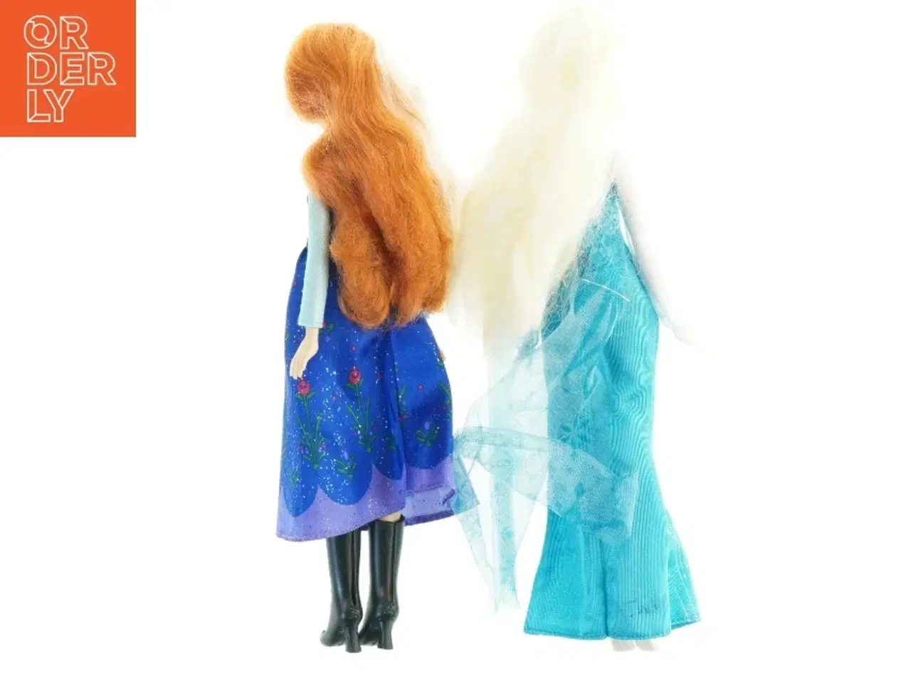 Billede 4 - Dukker med kjoler, Elsa og Anna fra Hasbro (str. 30x7 cm)