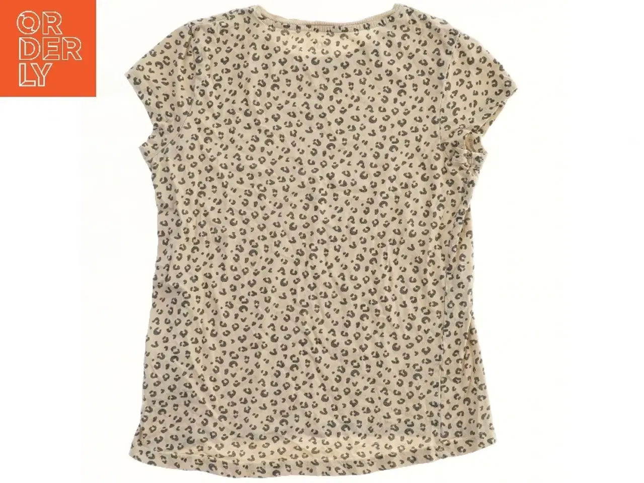 Billede 1 - Kortærmet leopardmønstret bluse fra H&M (str. 134)