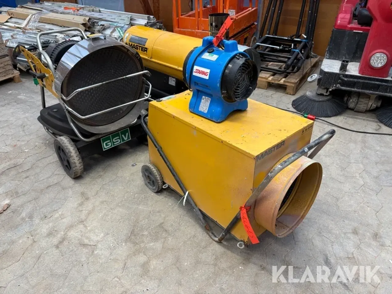 Billede 2 - Varmekanoner Dantherm / master BV 170 / B30 / XL 91