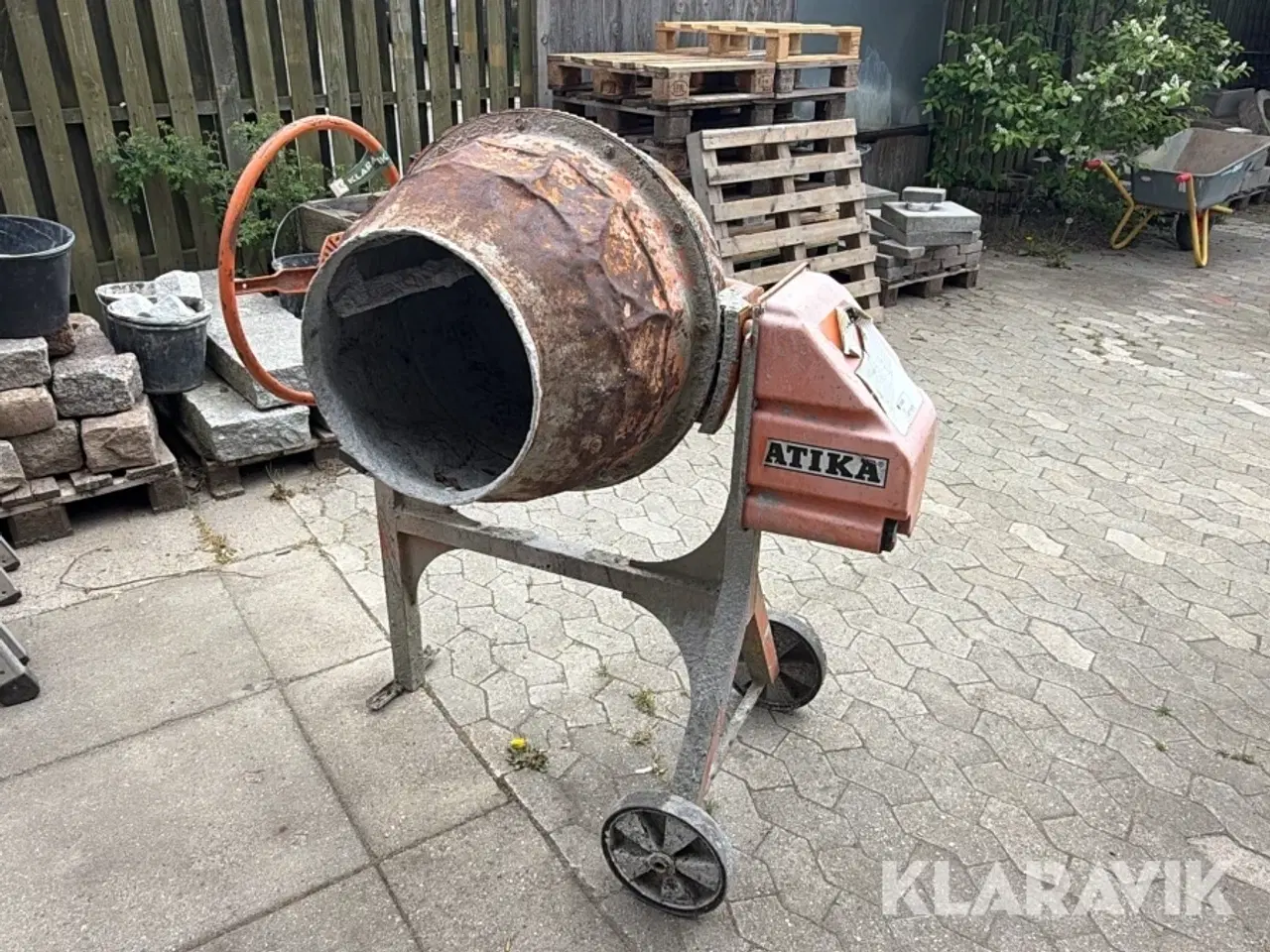 Billede 2 - Betonblander ATIKA Profi 145 S 145 liter