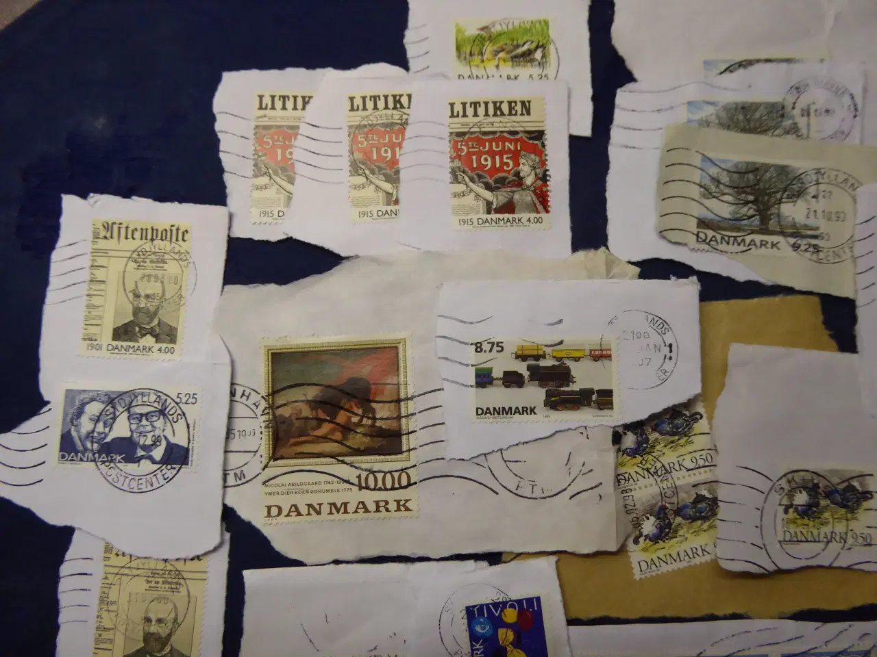 Billede 15 - Danske og udenlandske frimærker fra 1990'erne