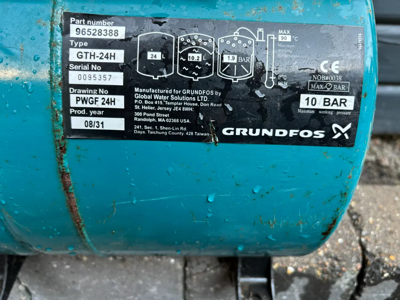 Billede 4 - Selv sugende Grundfos grundvands pumpe