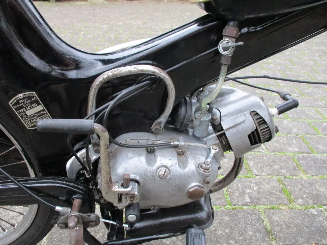 Billede 3 - puch ms 50 1967.Dansk.